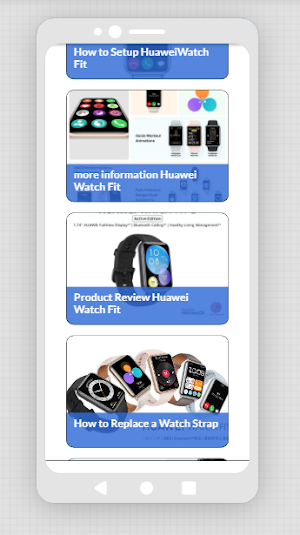 Huawei watch fit app hints Screenshot 1