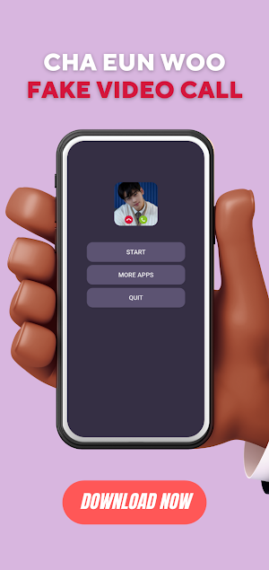 Cha Eun Woo Fake Video Call Screenshot 0
