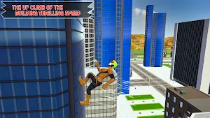 Flying Super Hero Rescue City Screenshot 1