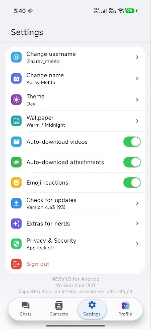 NEXVYO Screenshot 2