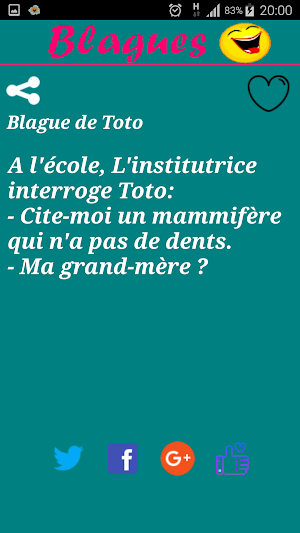 Les Meilleurs Blagues Screenshot 3
