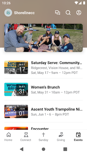 Shoreline Community Church Screenshot 3
