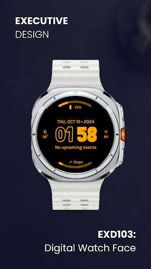 EXD103: Digital Watch Face Screenshot 2