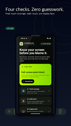 ScreenScope: Pixel & Touch Screenshot 1