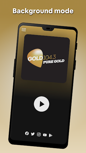 Gold 104.3 Radio Screenshot 1