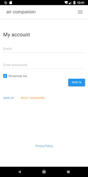 Air Companion Screenshot 0