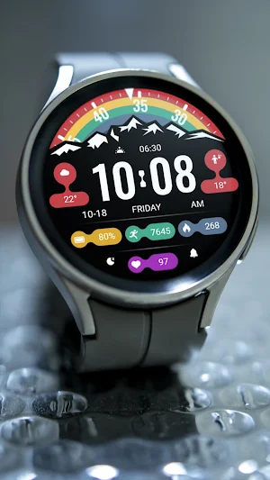 Fusion Of Mountains ZKin Watch Screenshot 3