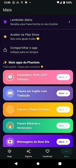 Horóscopo do Dia Screenshot 3