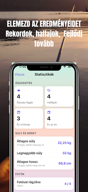 Horgász App - Horgásznapló Screenshot 2