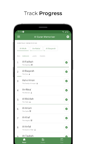 Al Quran Memoriser Screenshot 0
