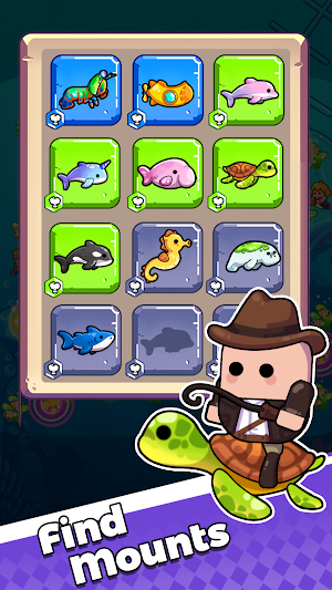 Pocket Diver: Fishing Game Screenshot 2