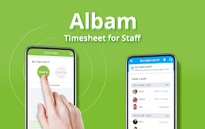 Albam for Staff - Free timesheet software Screenshot 0