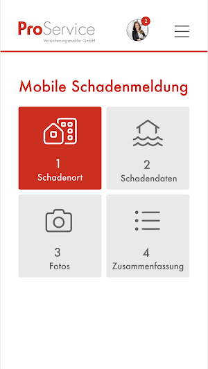 ProService – SchadenApp Screenshot 0