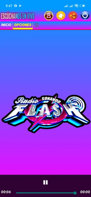 Sonando Radio Flash Screenshot 3