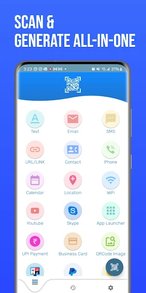 All in One QR Code Generator Screenshot 1