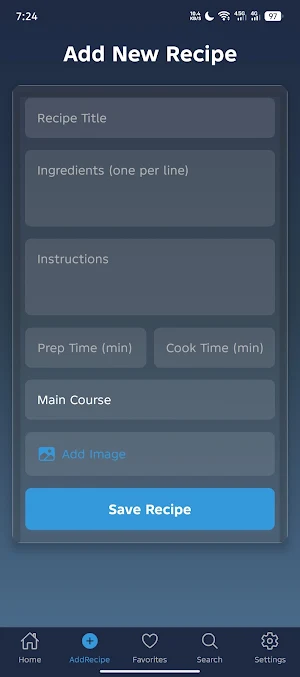 RecipeBox Screenshot 1