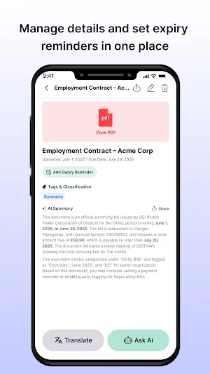 DocuMe – AI Document Assistant Screenshot 2
