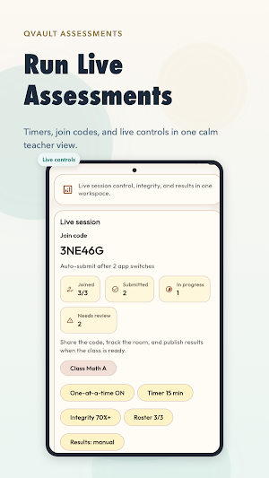 QVault-Assessments Screenshot 0