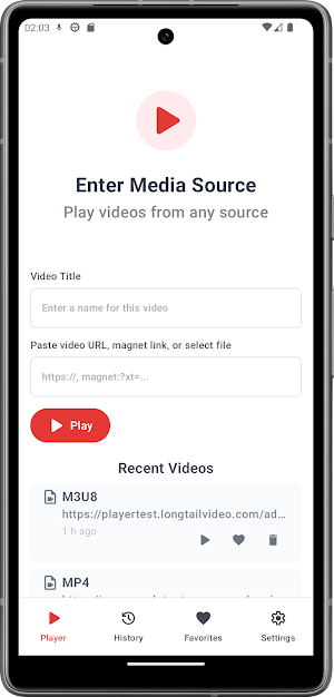 StreamLink Player Pro + Screenshot 1