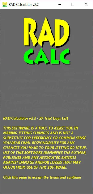 RAD Calc - Relative Air Densit Screenshot 2