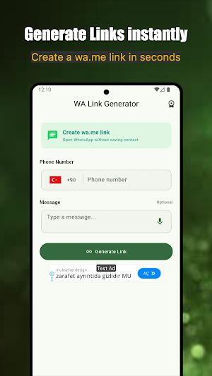 Link Generator For WA Screenshot 0