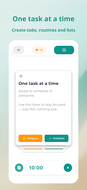Rito - One Task at a Time Screenshot 0