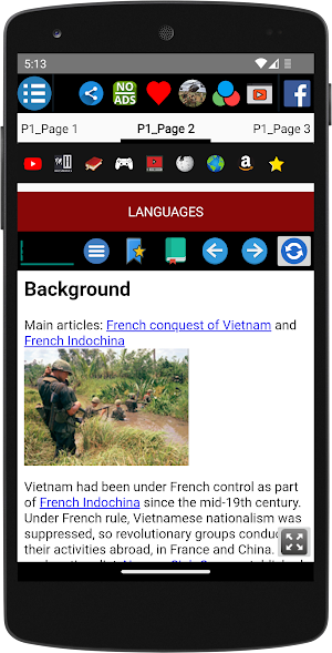 Vietnam War - History Screenshot 2