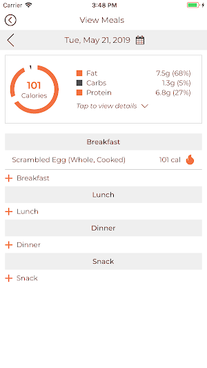 Profile CoachCare Journey Screenshot 1