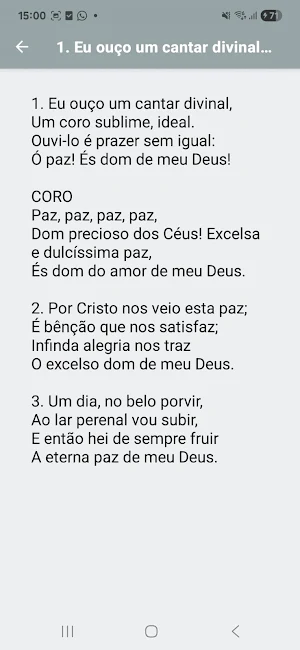 Hinário MBN Screenshot 1