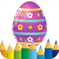 Easter Eggs - Coloring