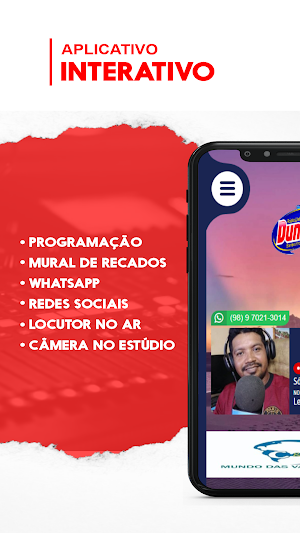 Web Rádio Dunas Barreirinhas Screenshot 1