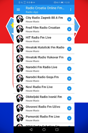 Radio Croatia Online Fm Live Screenshot 0