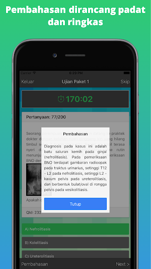 OneShot UKMPPD: Latihan Soal Ujian UKMPPD Screenshot 2