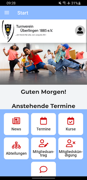 Turnverein Überlingen Screenshot 1