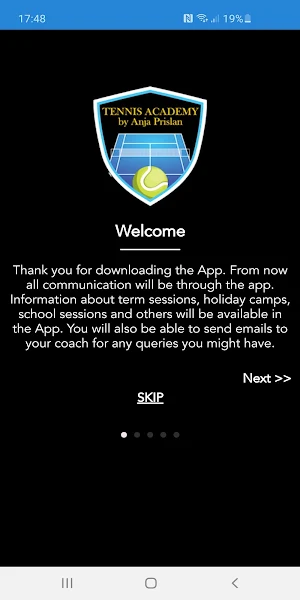 PC Club Tennis Academy Screenshot 0