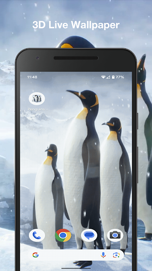 Penguins Live Wallpaper Screenshot 0