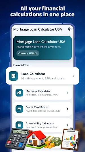 Mortgage Loan Calculator USA Screenshot 1