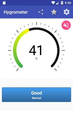 Hygrometer Screenshot 1