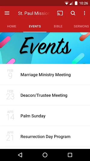 St. Paul Baptist Church Screenshot 1