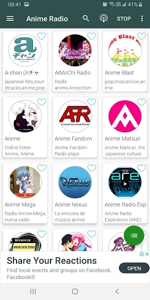 Anime Radio Screenshot 2