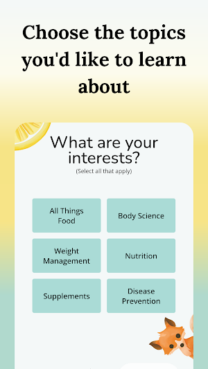 Healthy Bytes Screenshot 1