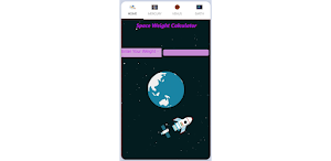Space Weight Calculator Screenshot 2