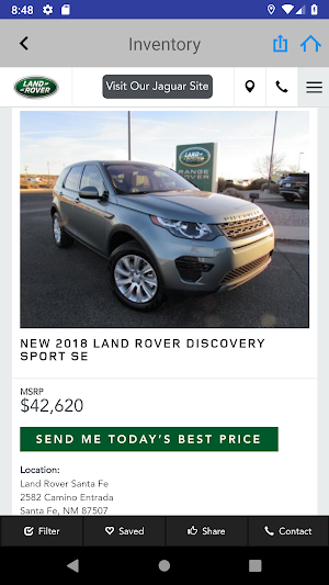 Land Rover Albuquerque Screenshot 3