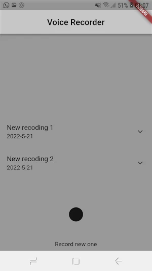 voice recorder Screenshot 1