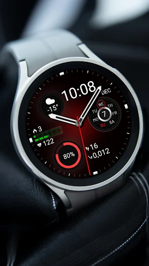 Hybrid Minimal Watchface Wear Screenshot 3