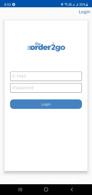 The Order2Go Food Manager 2.0 Screenshot 1