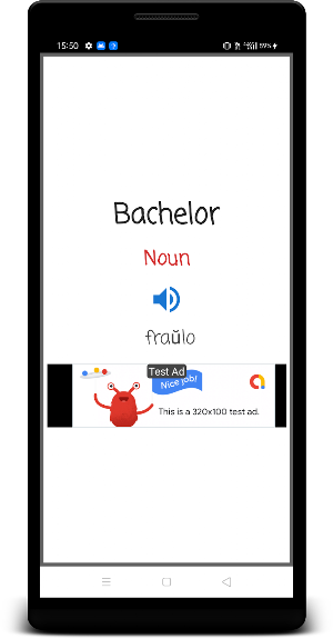 English Esperanto Dictionary Screenshot 2