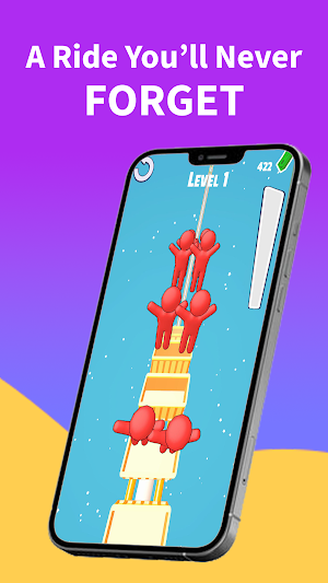 Thrill Coaster Runner-Sky Loop Screenshot 2