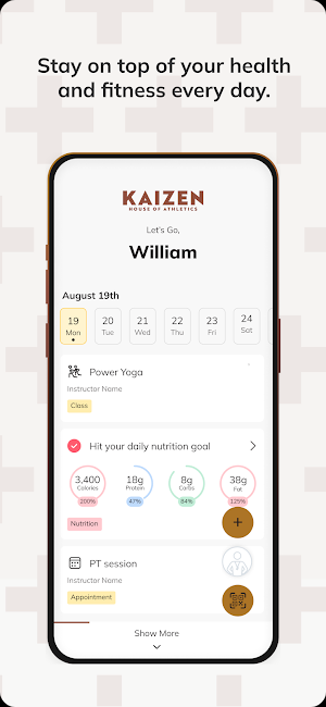 Kaizen House of Athletics Screenshot 1
