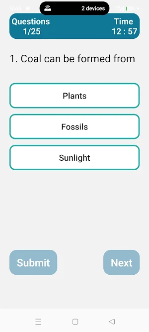 Natural Resources Quiz Screenshot 0
